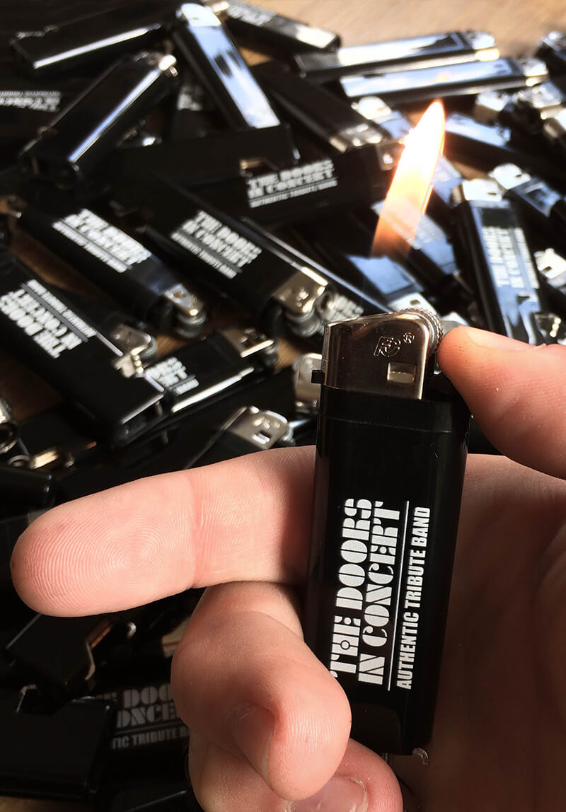 New lighters from The Doors in Concert