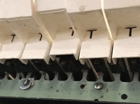 The Doors in Concert's guide to replacing a broken key bushing pin